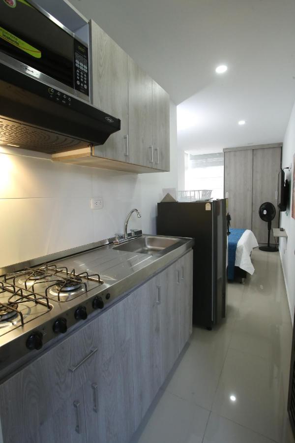 New Studio Apartment For Two Medellín Exteriör bild