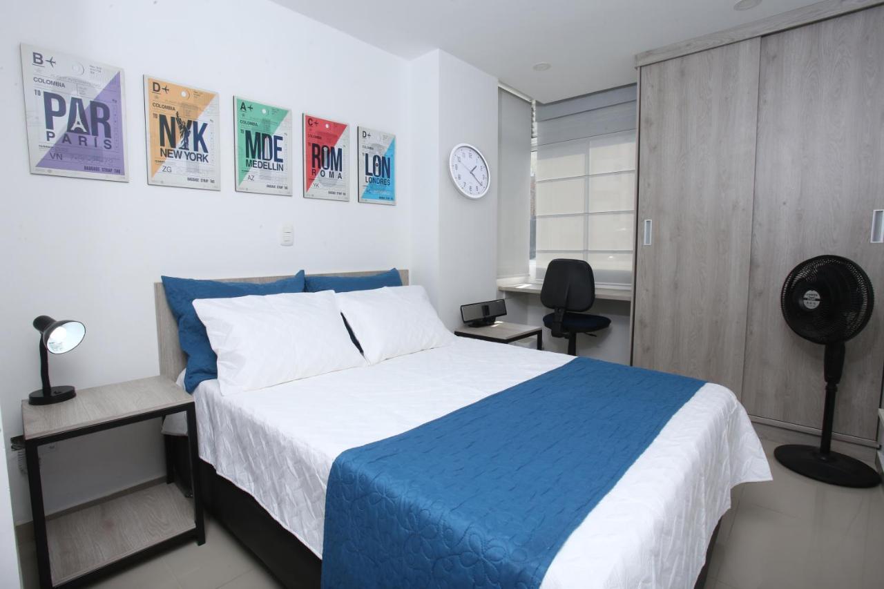 New Studio Apartment For Two Medellín Exteriör bild