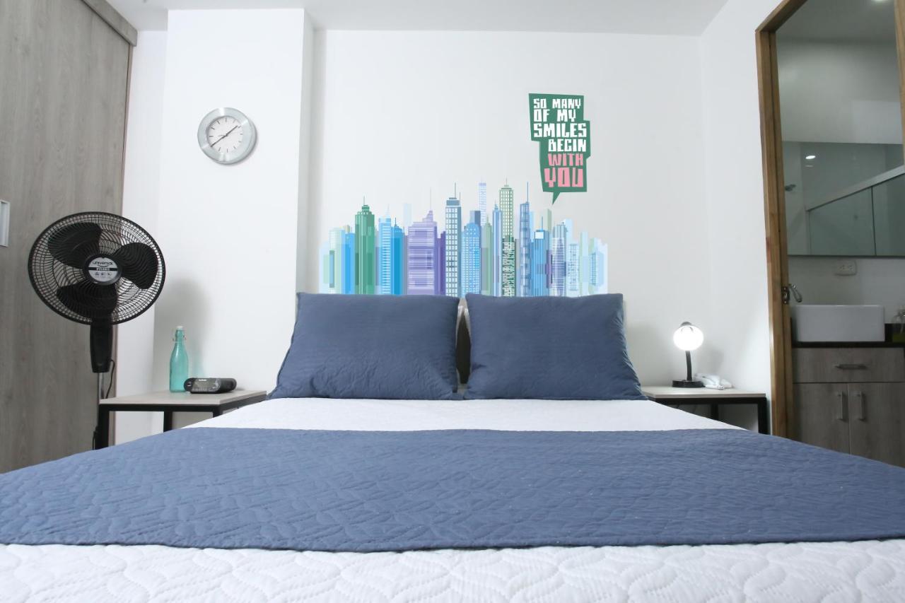 New Studio Apartment For Two Medellín Exteriör bild