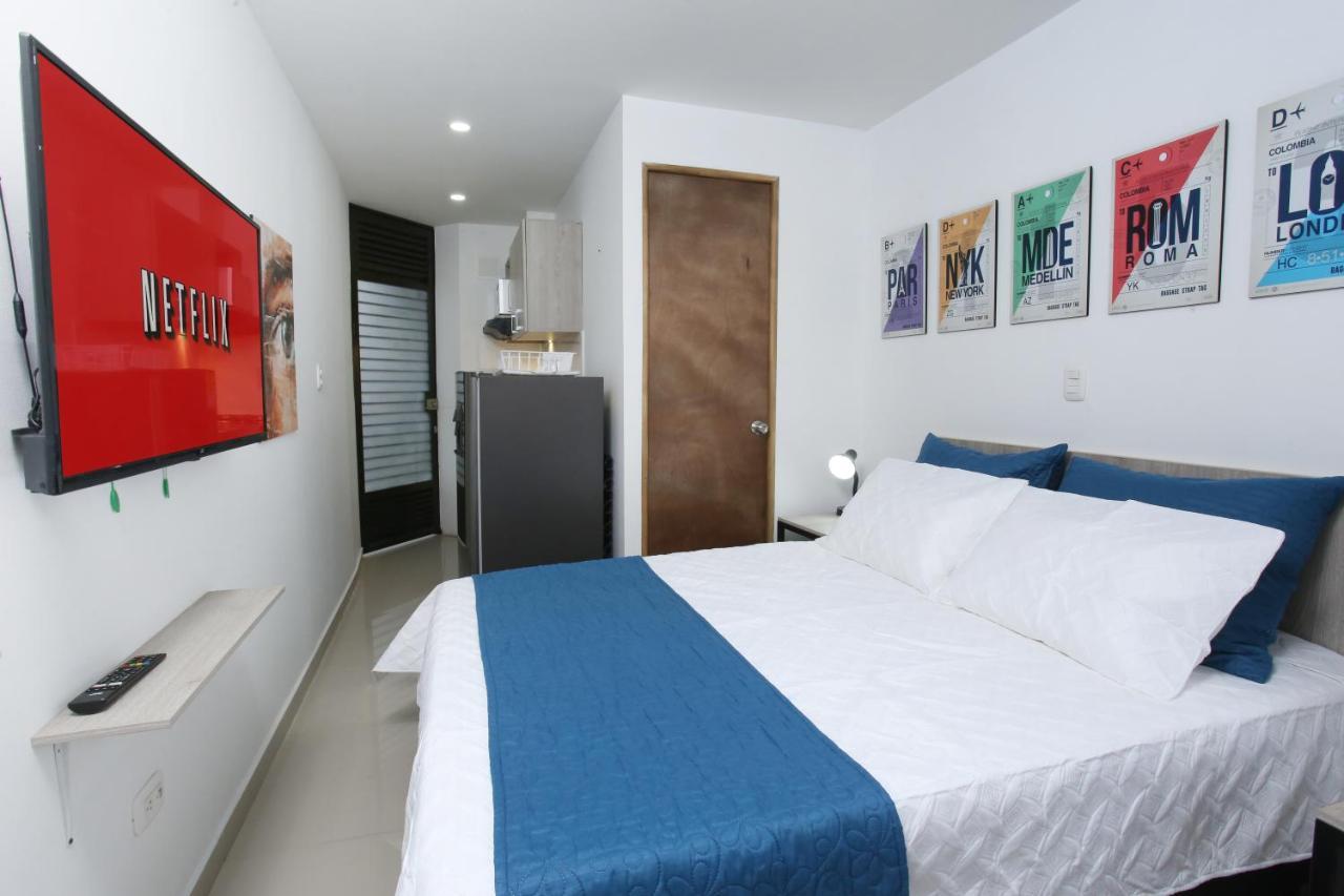 New Studio Apartment For Two Medellín Exteriör bild