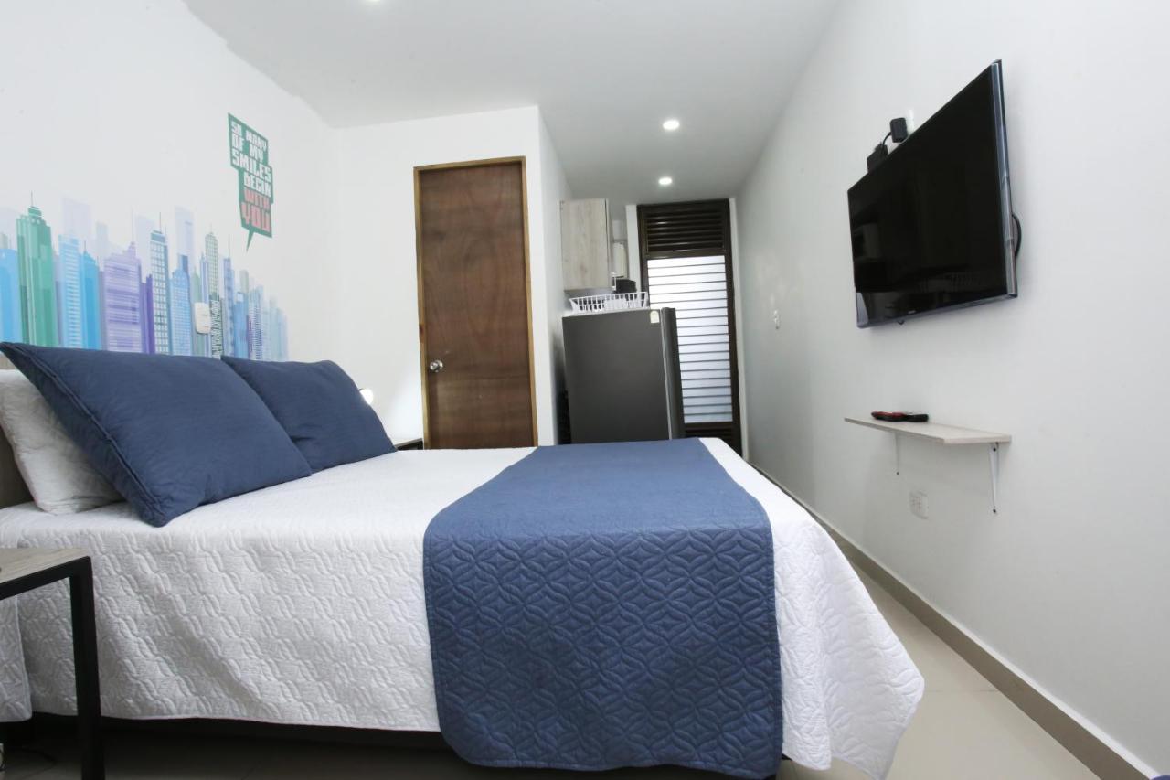 New Studio Apartment For Two Medellín Exteriör bild