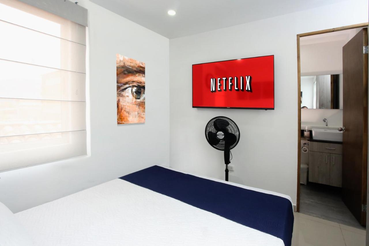 New Studio Apartment For Two Medellín Exteriör bild