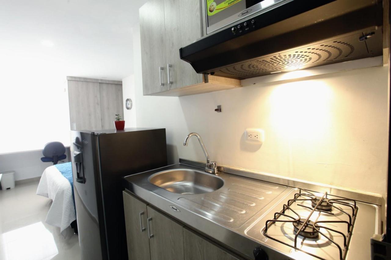New Studio Apartment For Two Medellín Exteriör bild