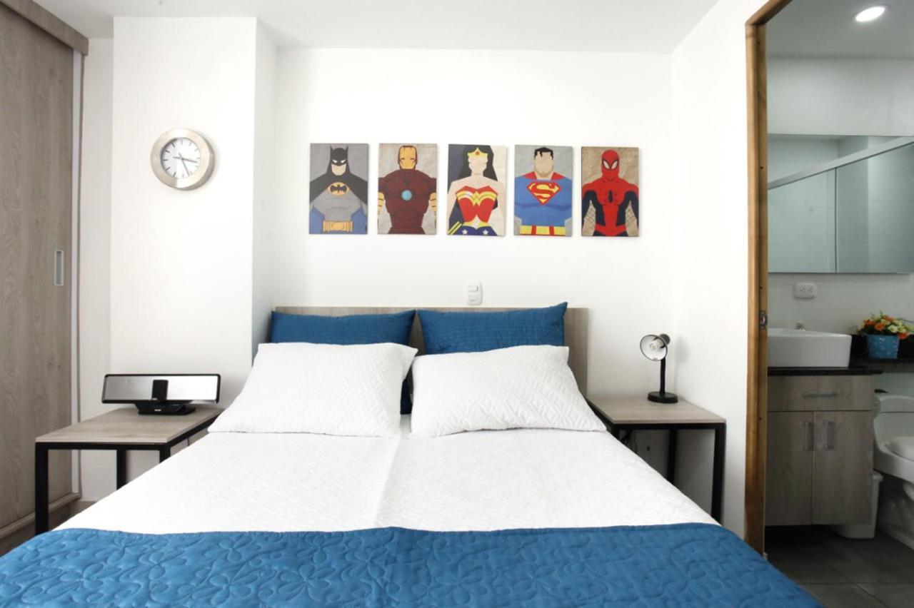 New Studio Apartment For Two Medellín Exteriör bild