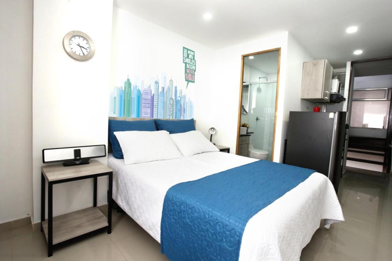 New Studio Apartment For Two Medellín Exteriör bild